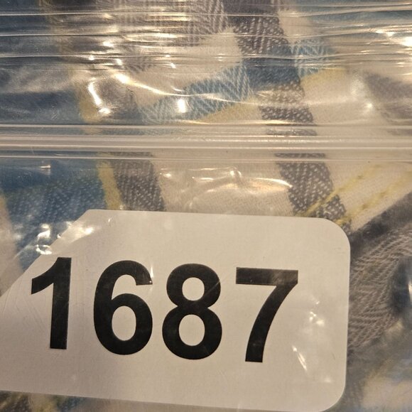 Columbia Mens Blue Plaid Button-Up Shirt L 100% Cotton Casual Long Sleeve Outdoo - Picture 11 of 11